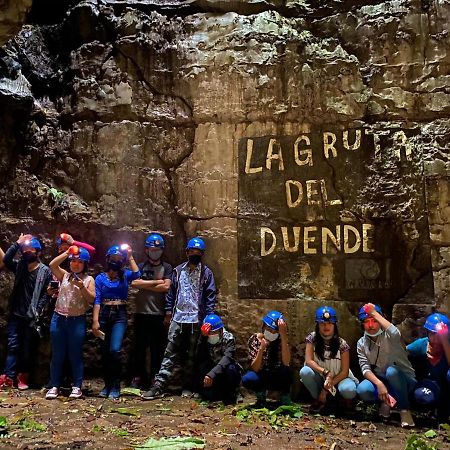Camp La Gruta Del Duende Hotel Cuetzalan Ngoại thất bức ảnh