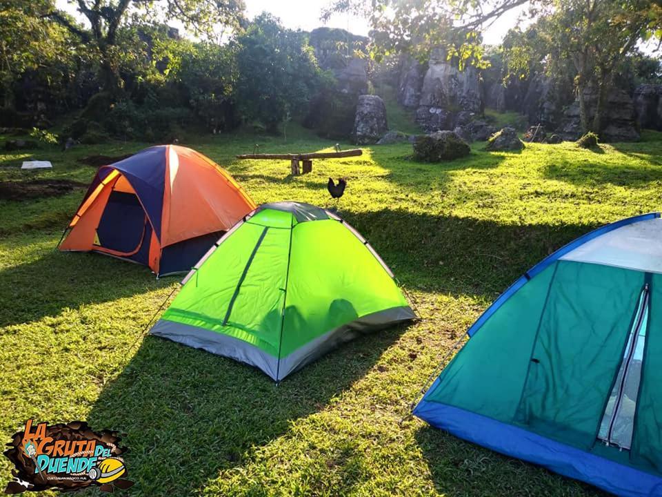 Camp La Gruta Del Duende Hotel Cuetzalan Ngoại thất bức ảnh