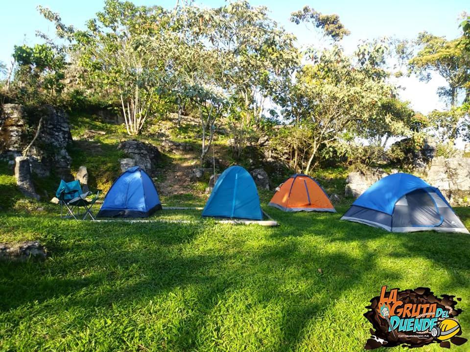 Camp La Gruta Del Duende Hotel Cuetzalan Ngoại thất bức ảnh