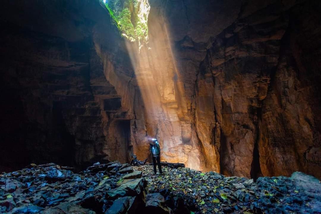 Camp La Gruta Del Duende Hotel Cuetzalan Ngoại thất bức ảnh